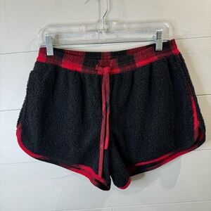 Victoria's Secret Black and Red Women Shorts